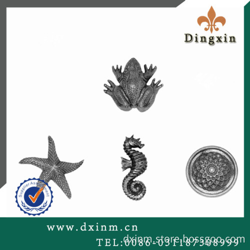wrought iron components animal pattern and others